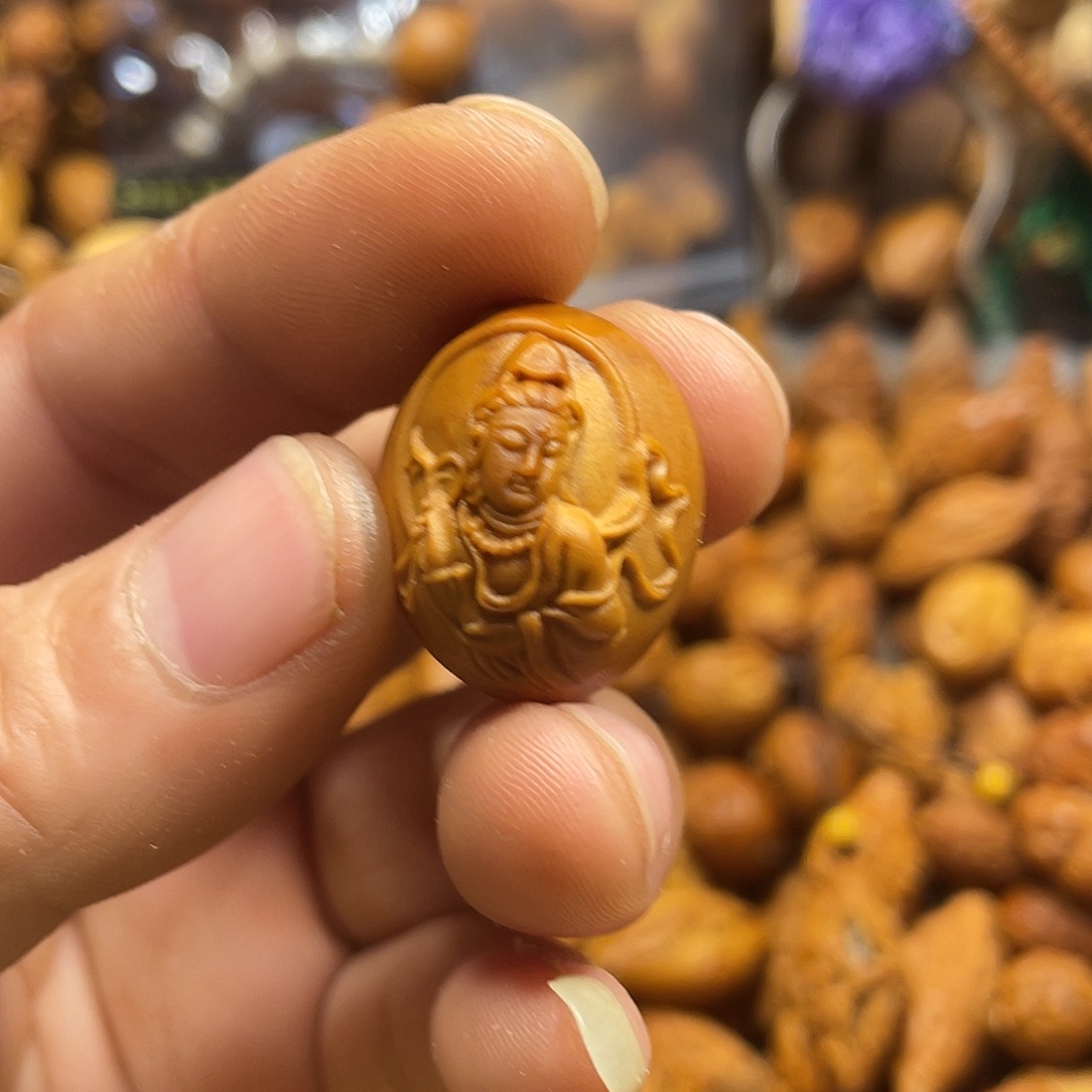 橄榄核手串/手链反油观音73