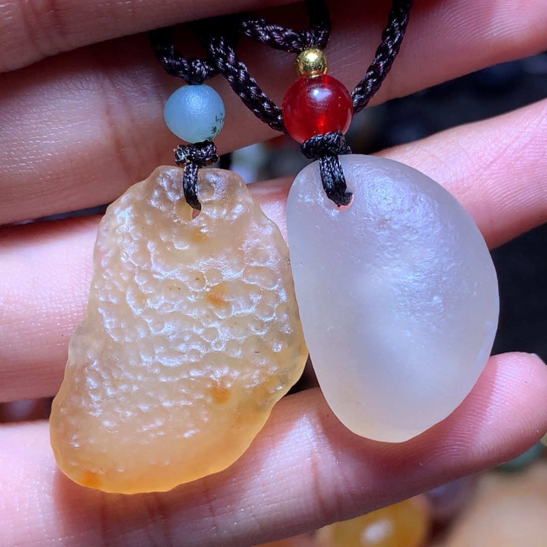 未镶嵌玛瑙/玉髓珠宝半成品