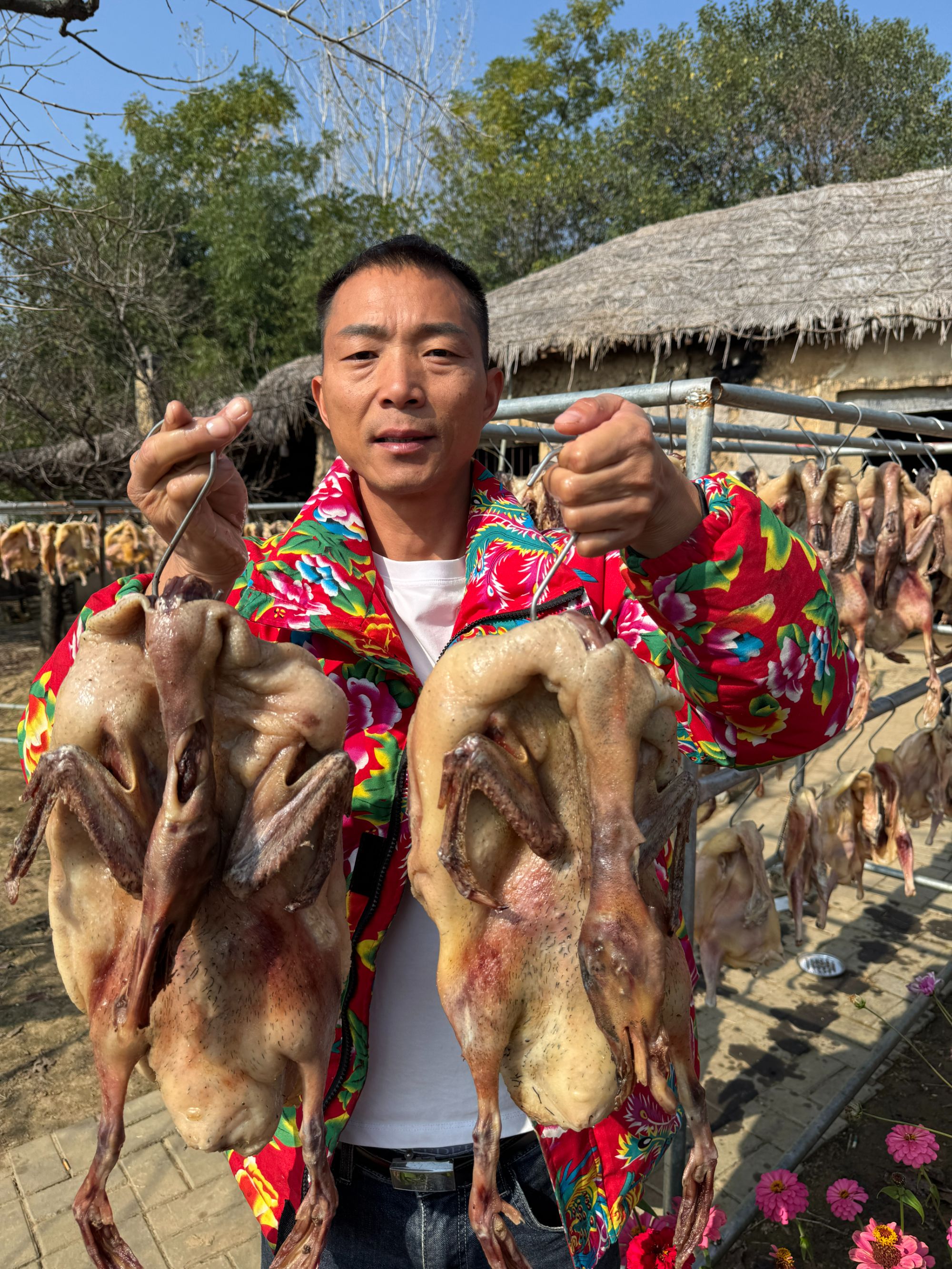 【现称】阿勇家咸麻鸭散养自然风干腊麻鸭