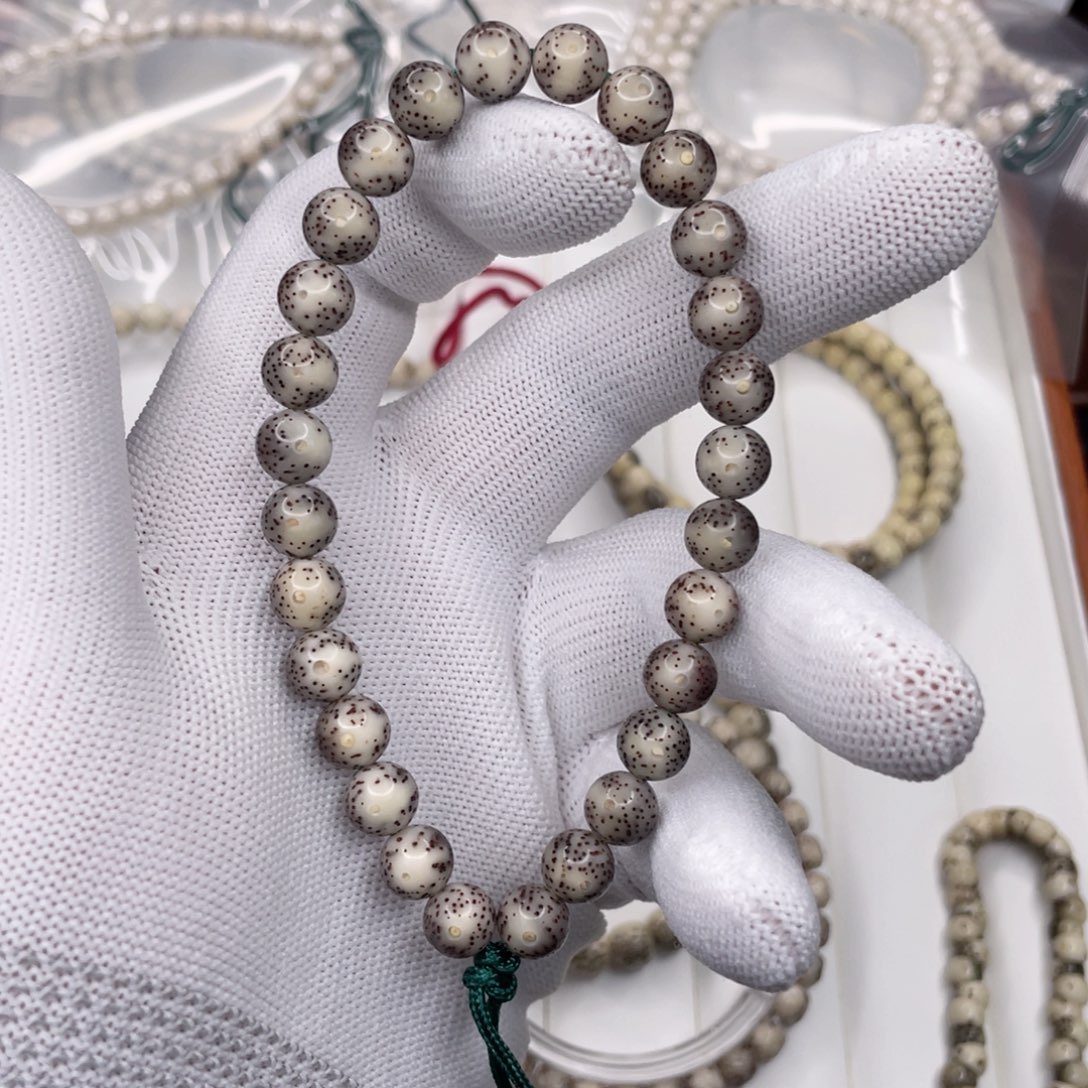 手串星月菩提冰糖玉化料8圆手持福利