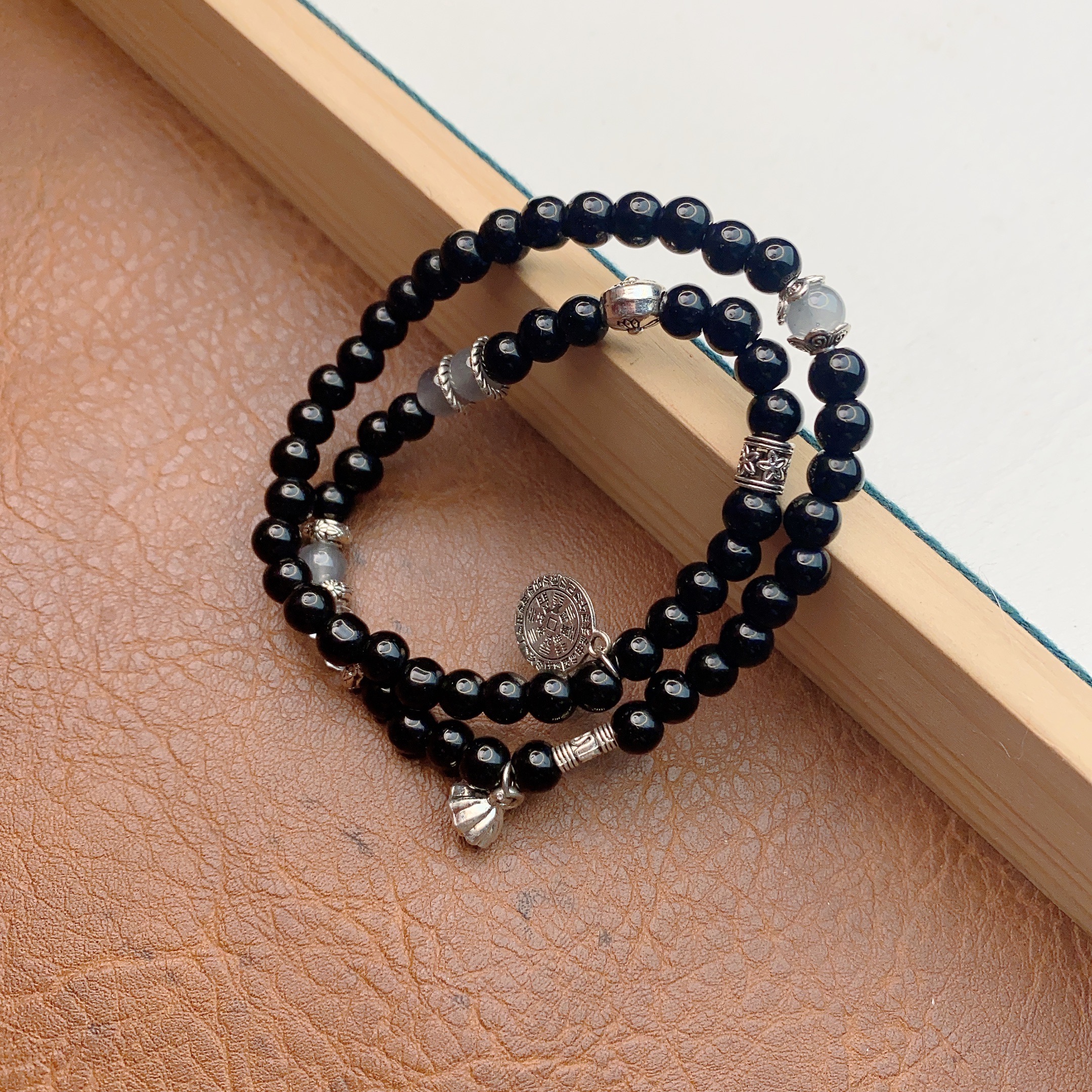 黑琉璃双圈莲蓬PT127