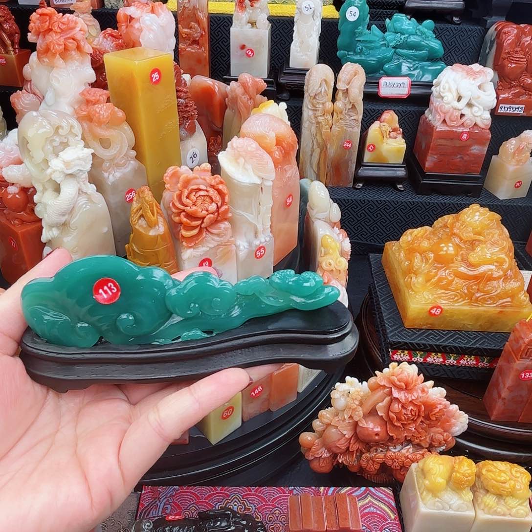 寿山石印石寿山石印章