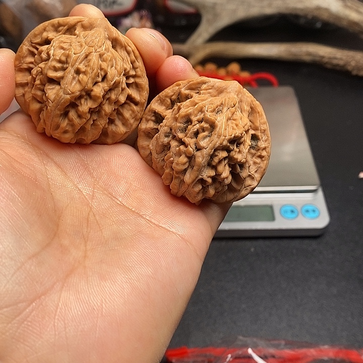 吊坠文玩核桃四座楼43