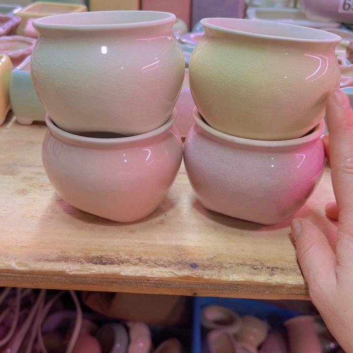 陶瓷花盆当场凑满12包邮