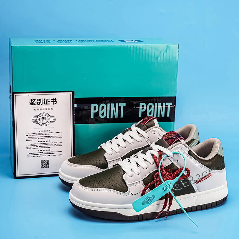 经典AJ空军一号板鞋dunk橡胶底摩擦有声低帮板鞋休闲鞋单鞋