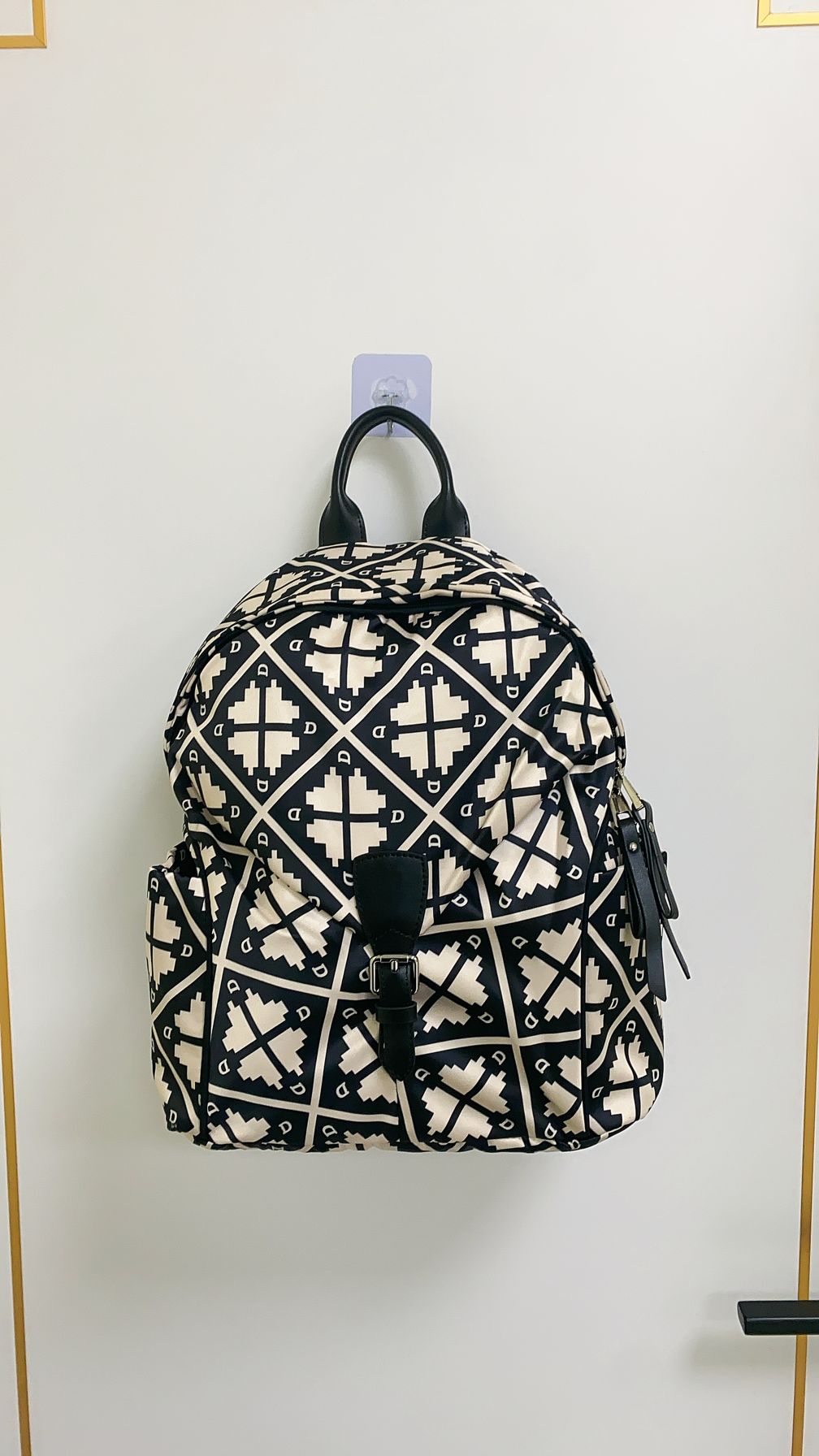 80202#幸运草【长31宽15高34】新款时尚多功能百搭女士背包双肩包