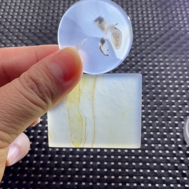 玛瑙/玉髓吊坠(不含链)未镶嵌天**月