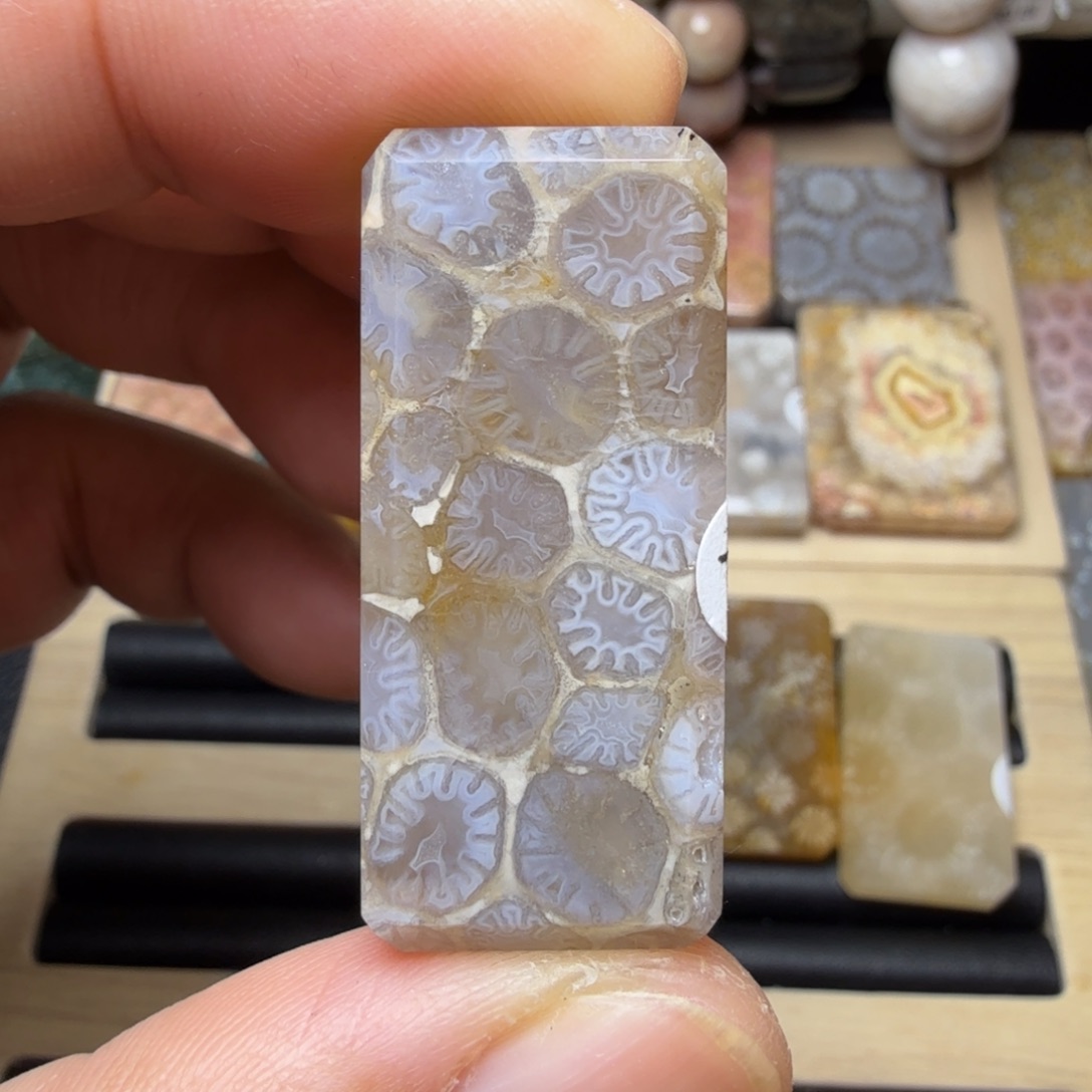 硅化玉未镶嵌纯天然色有机玉石保真色