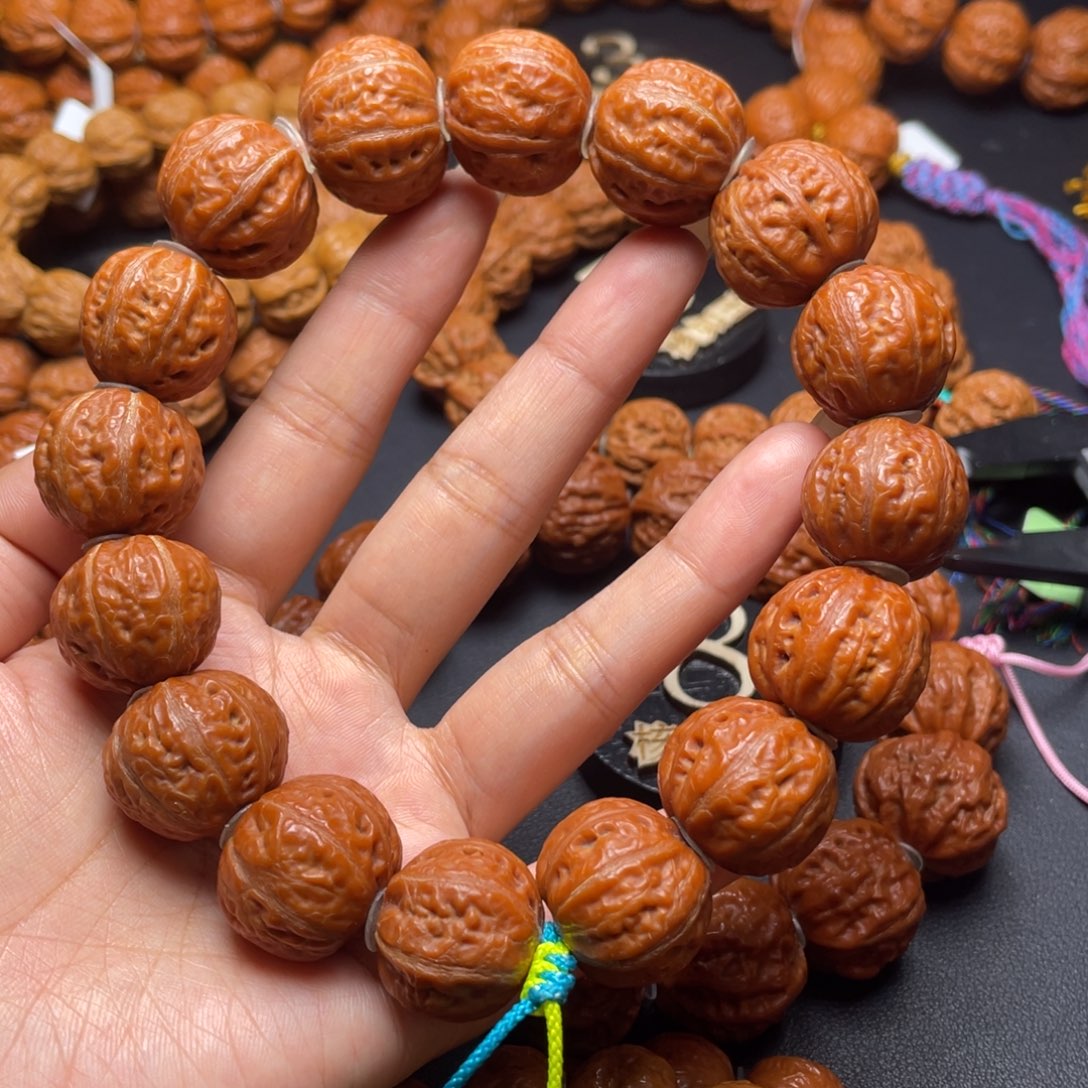 文玩核桃手串绣球111