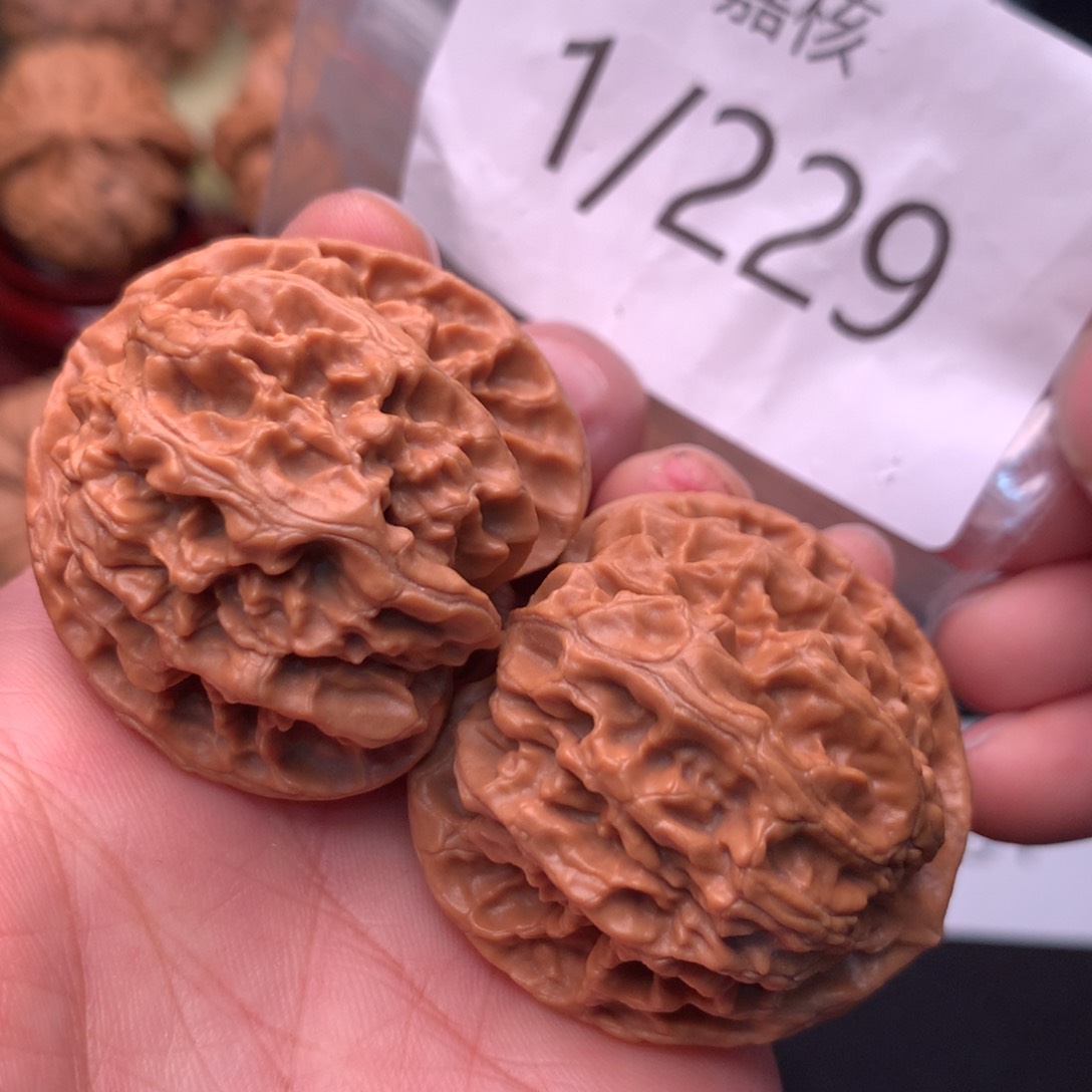 文玩核桃把件38尺寸苹果