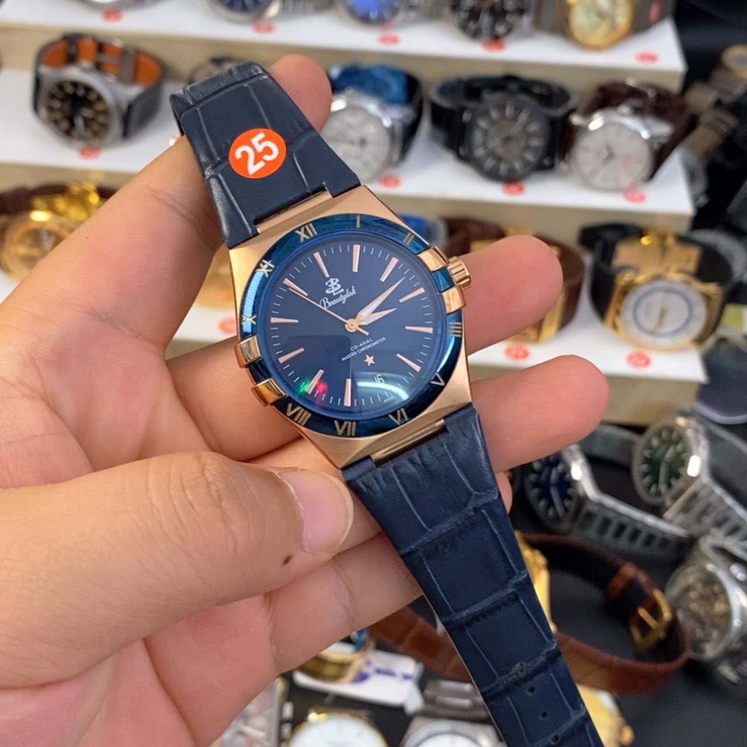 钢机械机芯不锈钢蓝色