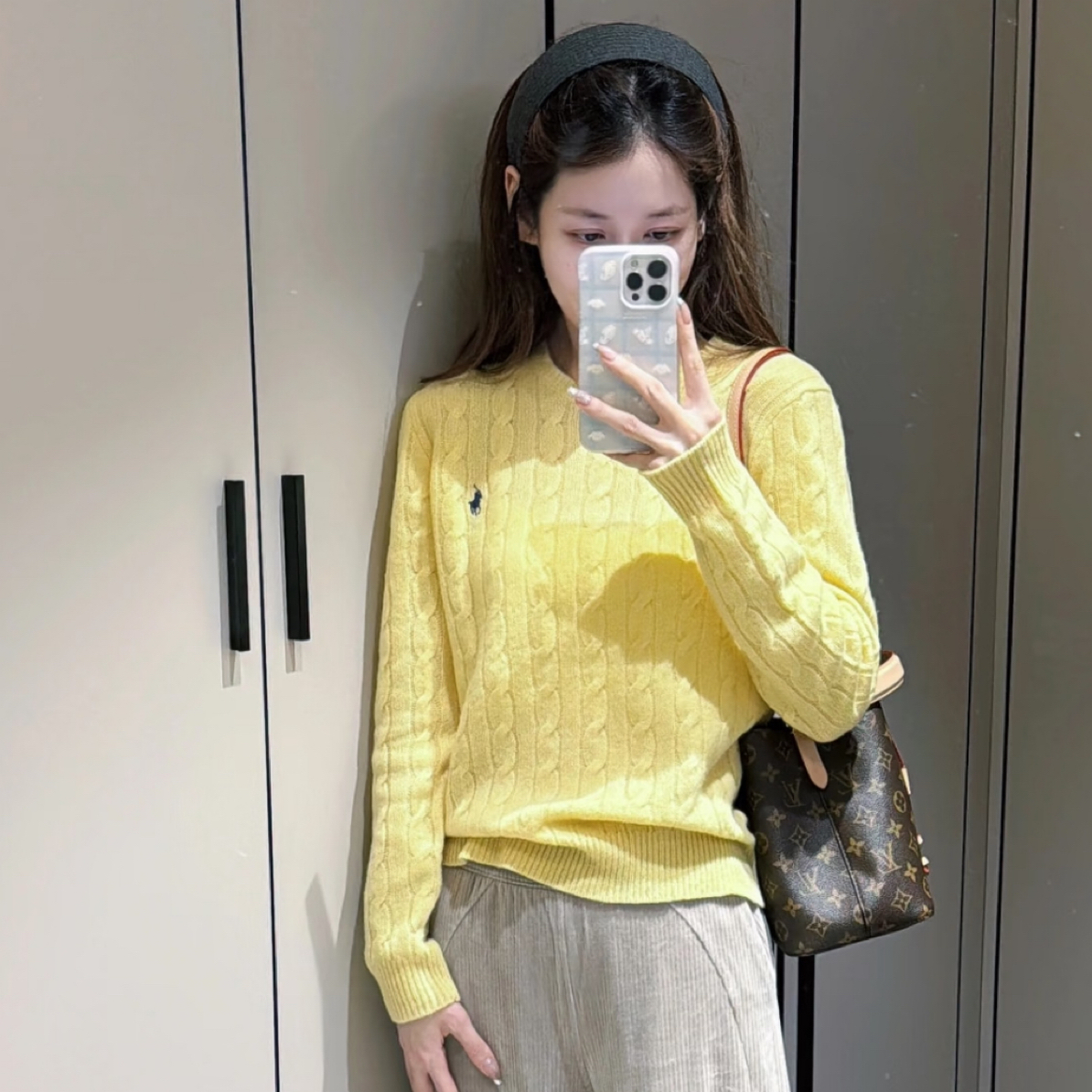 ManLing-美利诺羊毛圆领针织毛衣