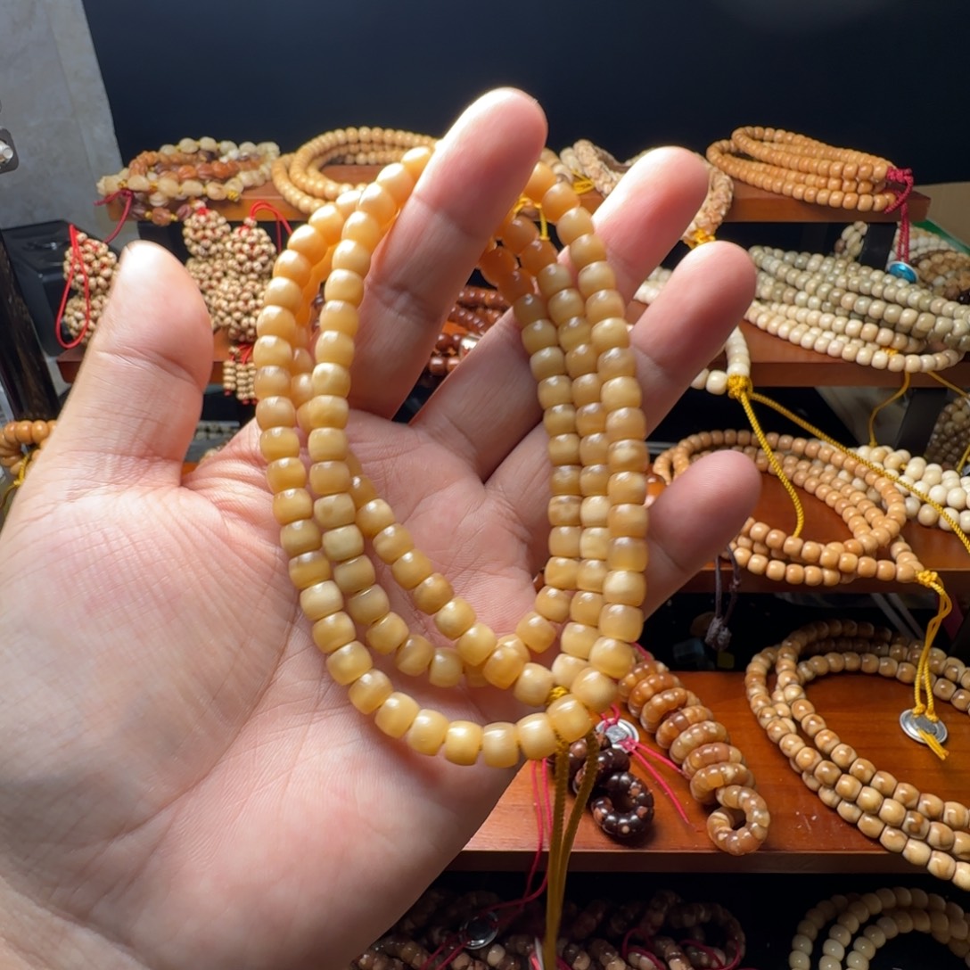 手串龙脊菩提玉华直切微孔卡7