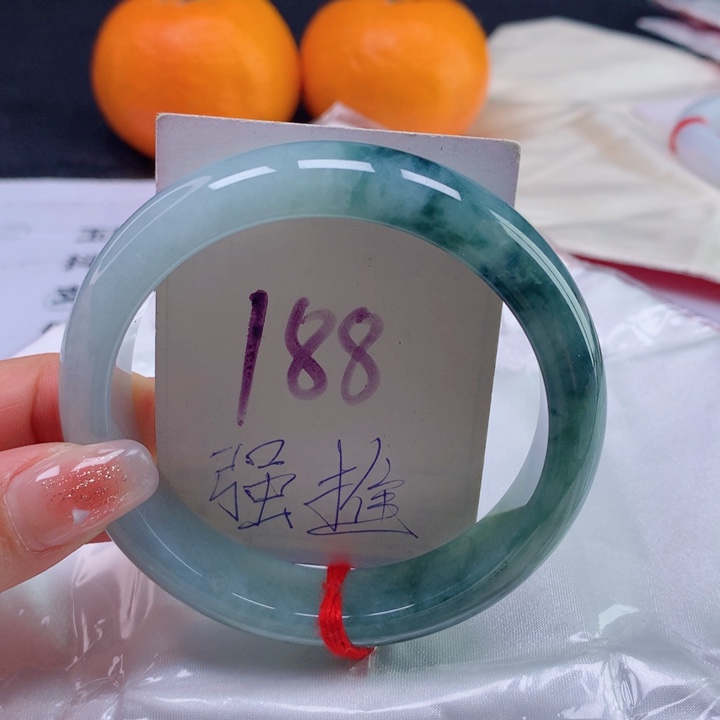 翡翠手镯未镶嵌缅甸天然a货翡翠60