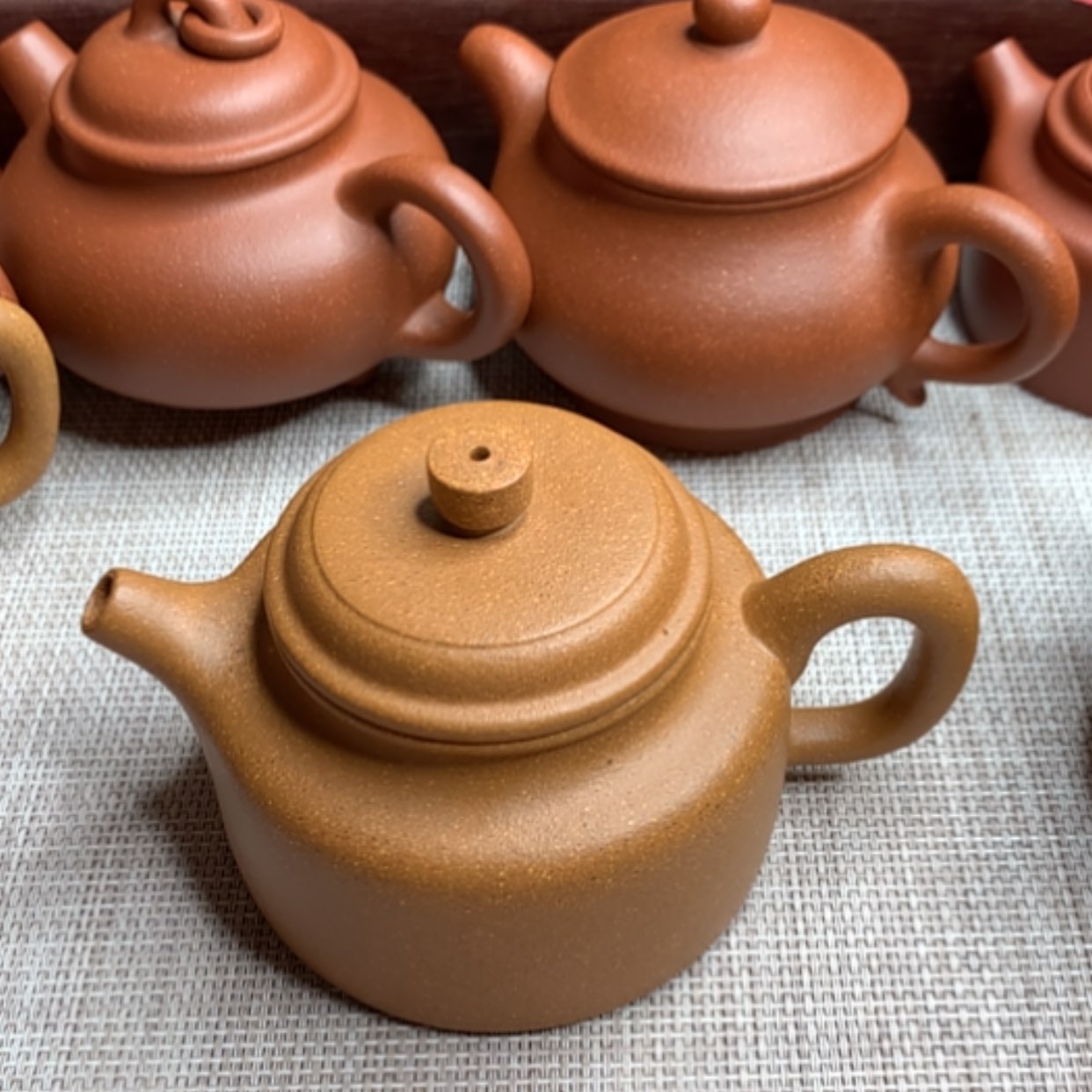 【闪购商品】紫砂茶壶200CC微瑕半手工制作