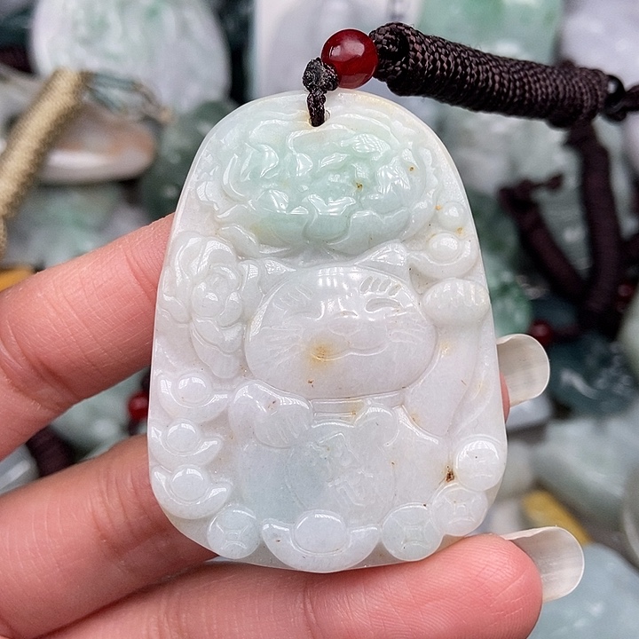 颈饰未镶嵌翡翠翡翠