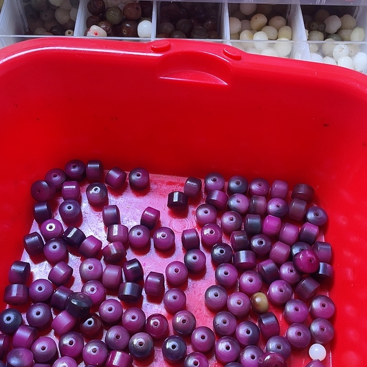 白玉菩提吊坠精品葡萄紫金轮10/12一百一十