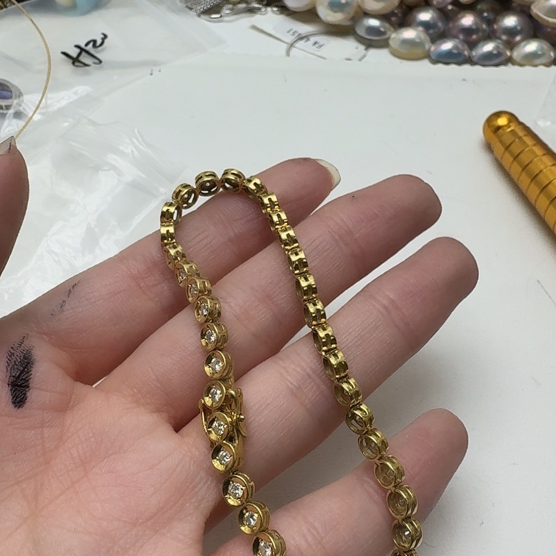未镶嵌手链钻石成品