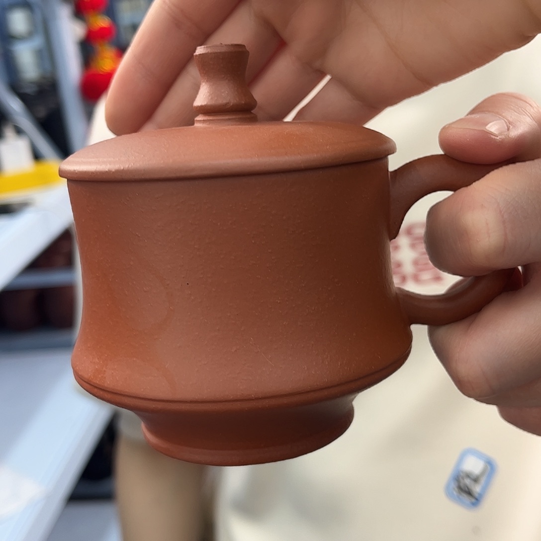 紫砂茶杯原矿紫砂
