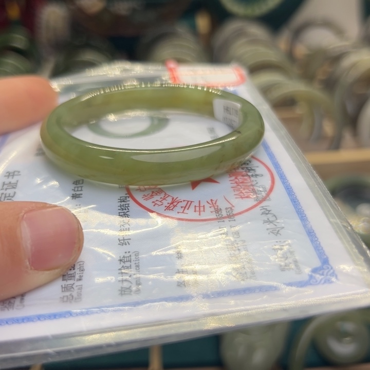 和田玉颈饰未镶嵌53圈围1794