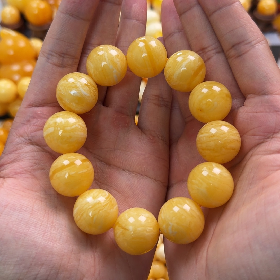 琥珀未镶嵌珠宝奇石20mm同料