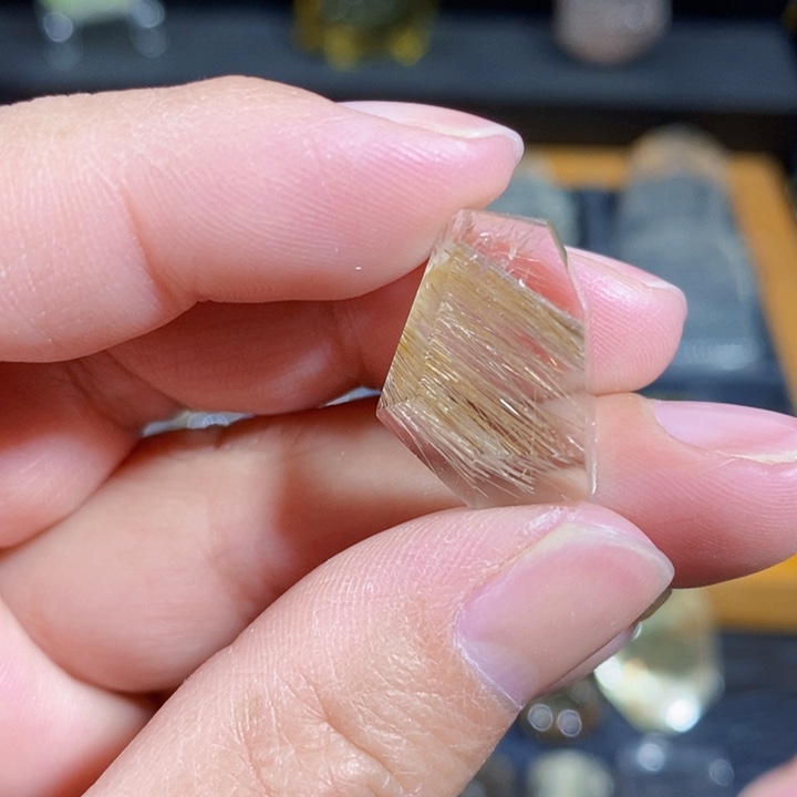 发晶颈饰未镶嵌吊坠