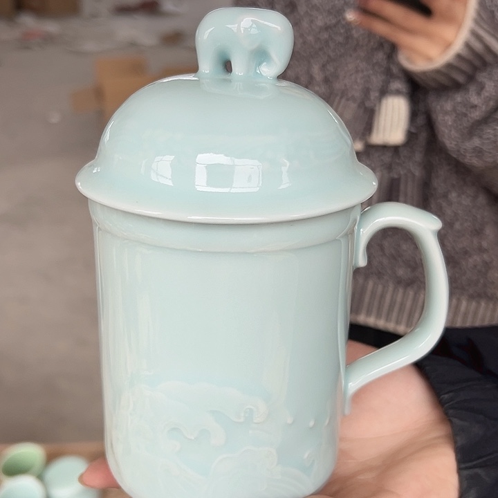 小米茶器龙泉青瓷