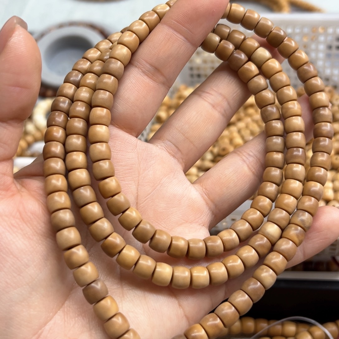 大***炎龙脊菩提手串卡7直切长老料