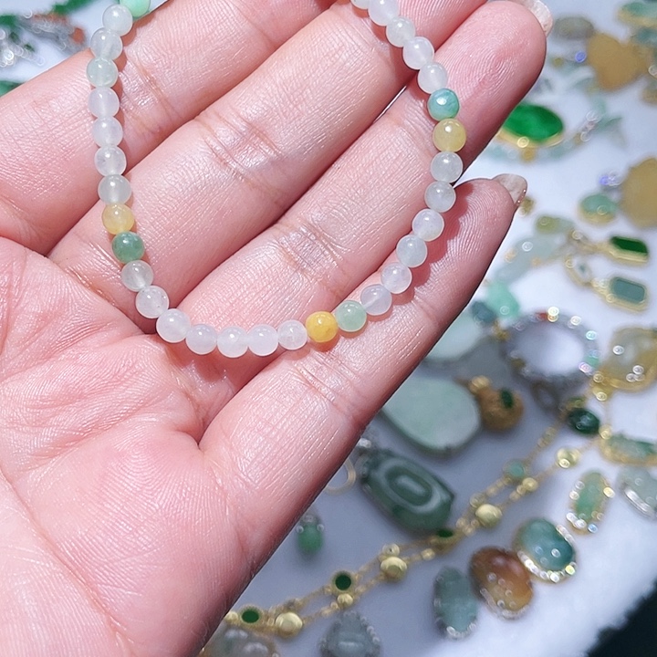 翡翠未镶嵌颈饰天然翡翠