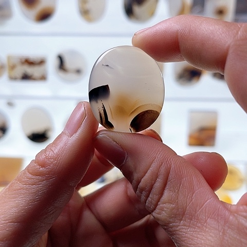 【闪购商品】玛瑙/玉髓珠宝半成品未镶嵌