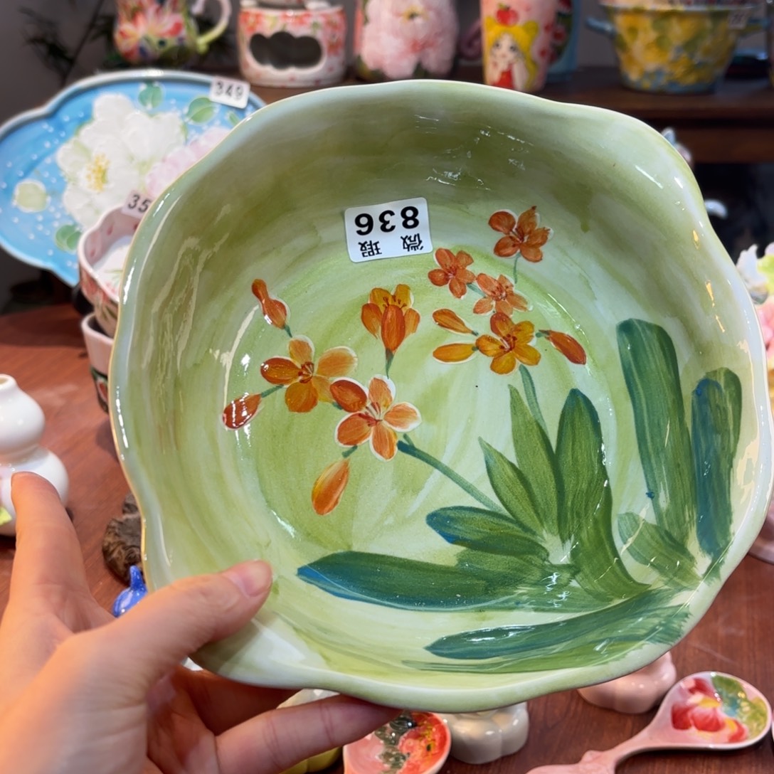 景德镇手绘高温釉下彩陶瓷茶具