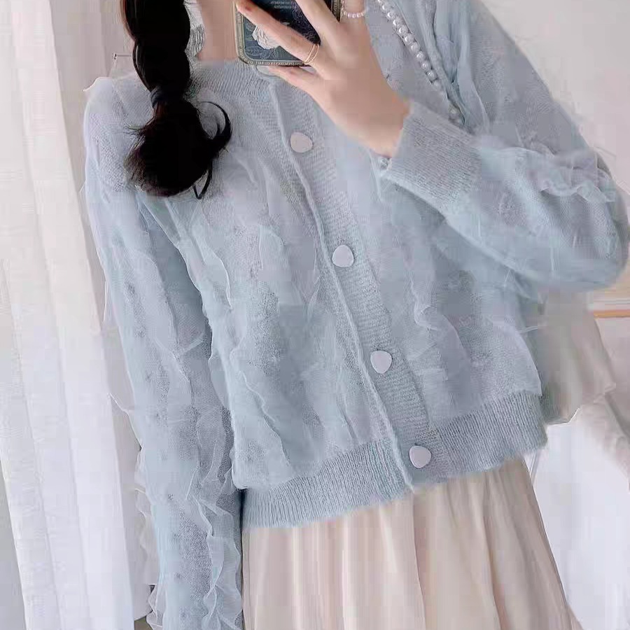 689花边名媛开衫B1-4