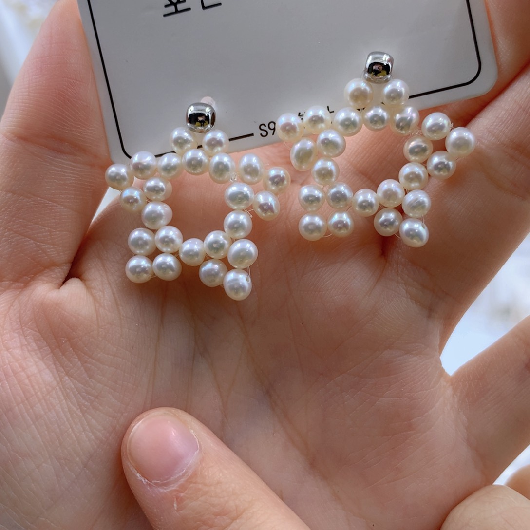 颈饰合金淡水珍珠