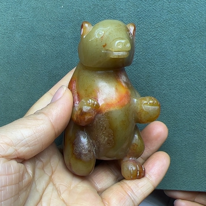 和田玉把件未镶嵌E*M