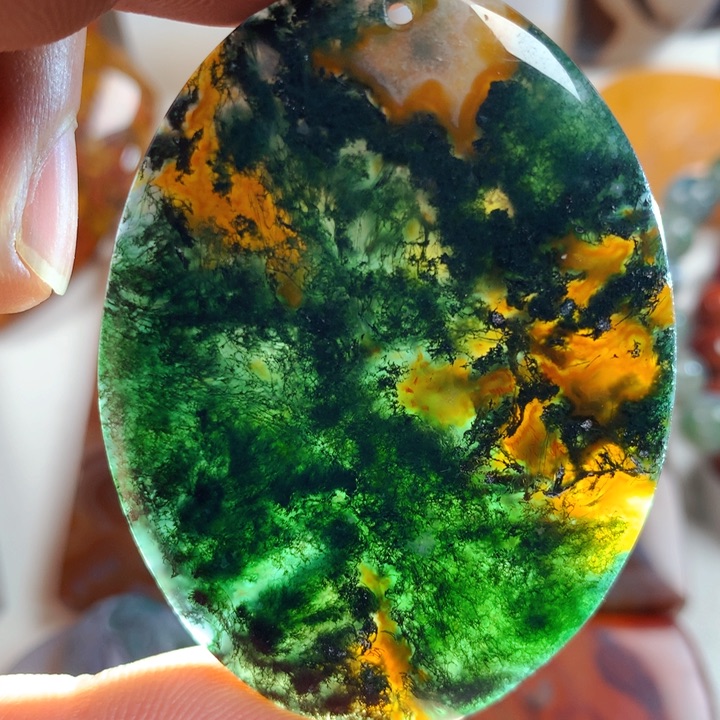 未镶嵌颈饰玛瑙/玉髓平**福