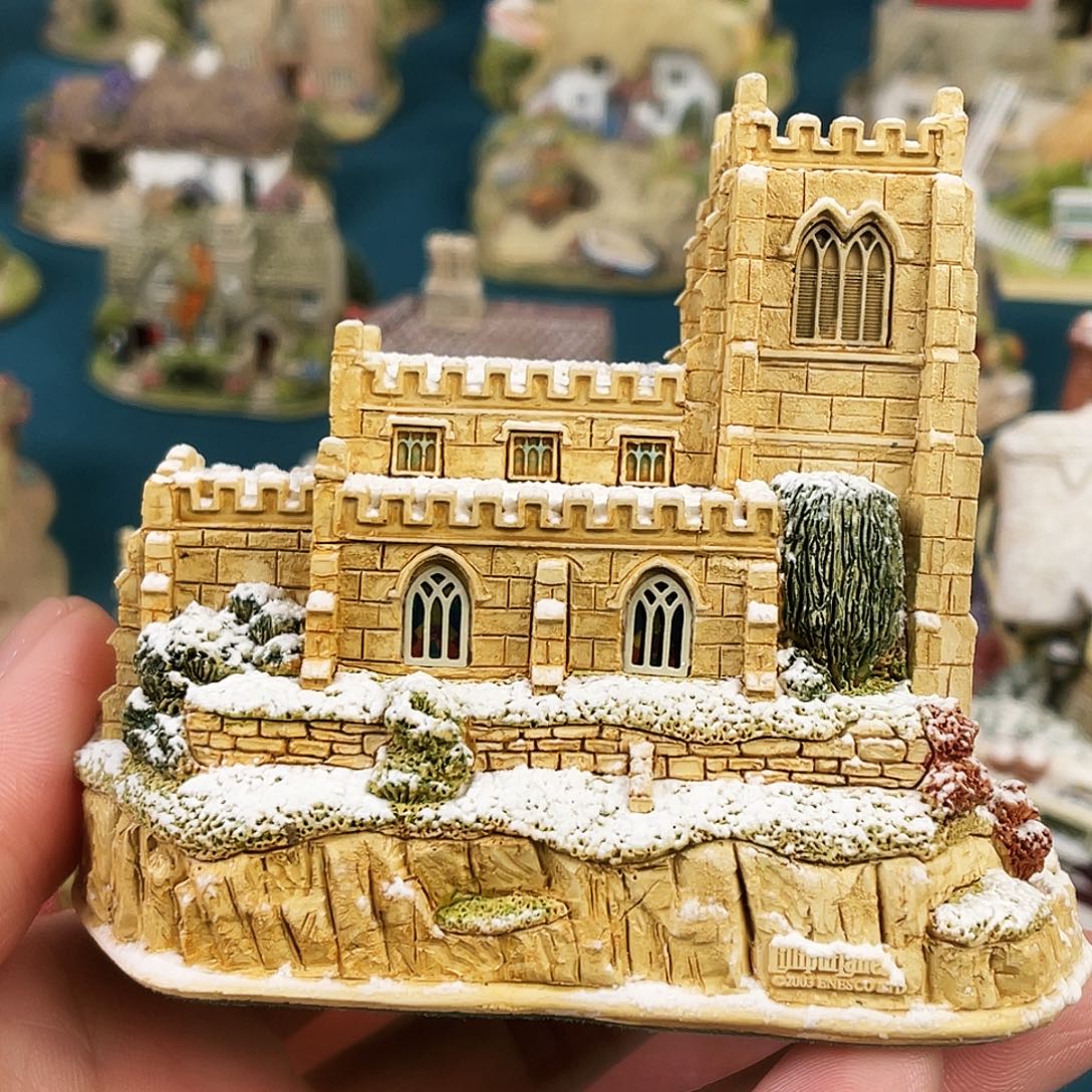 摆件摆件Lilliputlane45灯光村雪景款