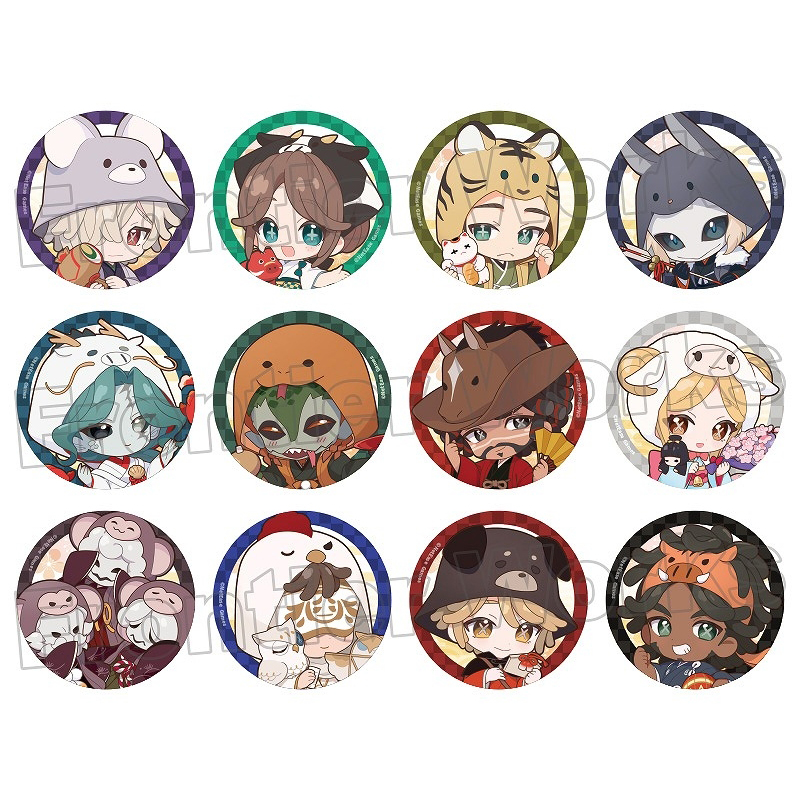 【日谷自选】第五人格 十二生肖系列 徽章吧唧