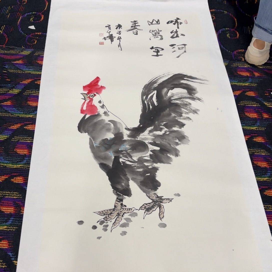 国画国画老师作品刘