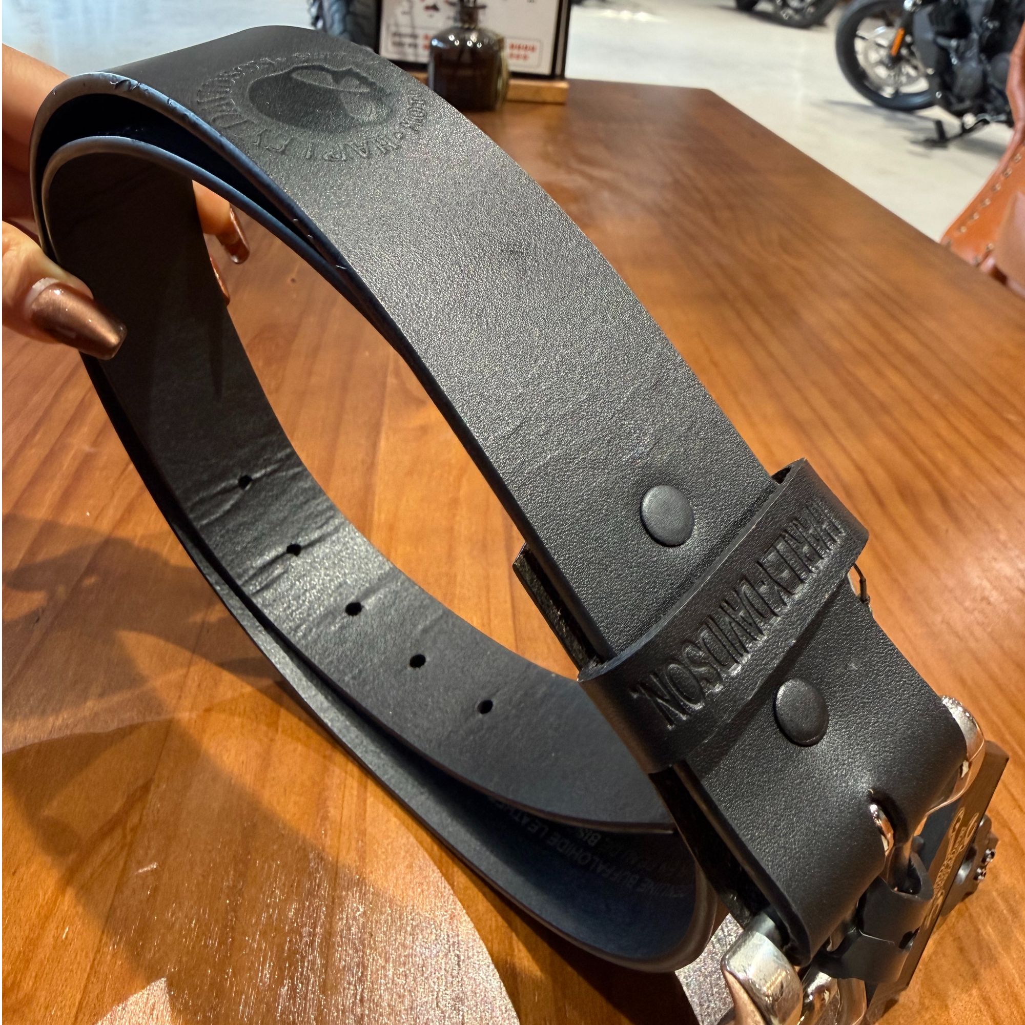 哈雷戴维森男士皮带HDMBT11332-38(清库清样）