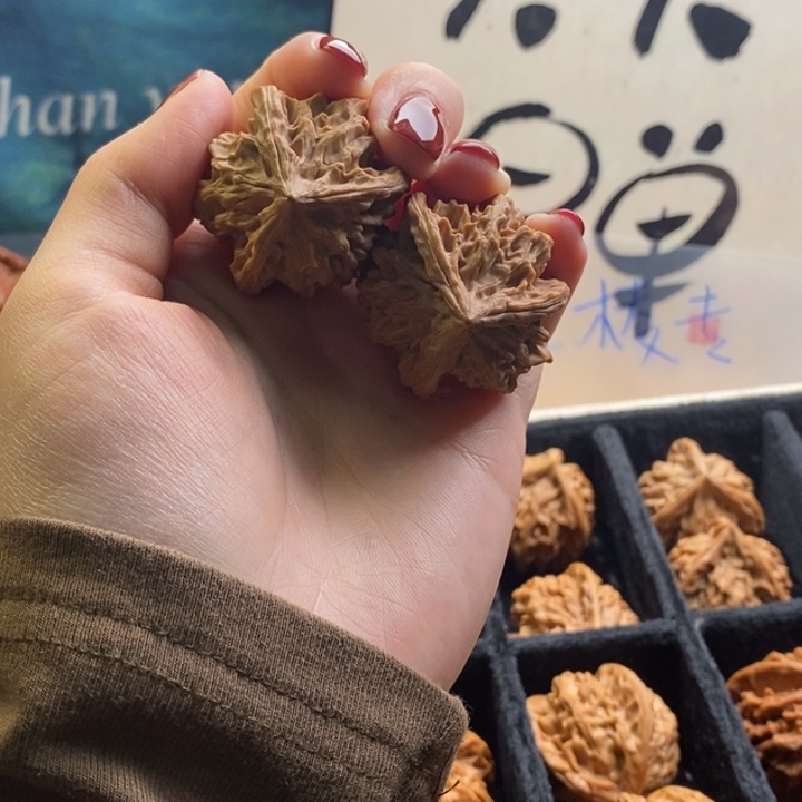 文玩核桃吊坠盘山尺寸38编号3