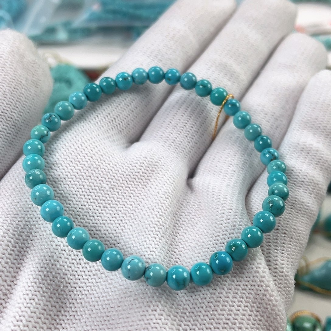 绿松石未镶嵌车挂