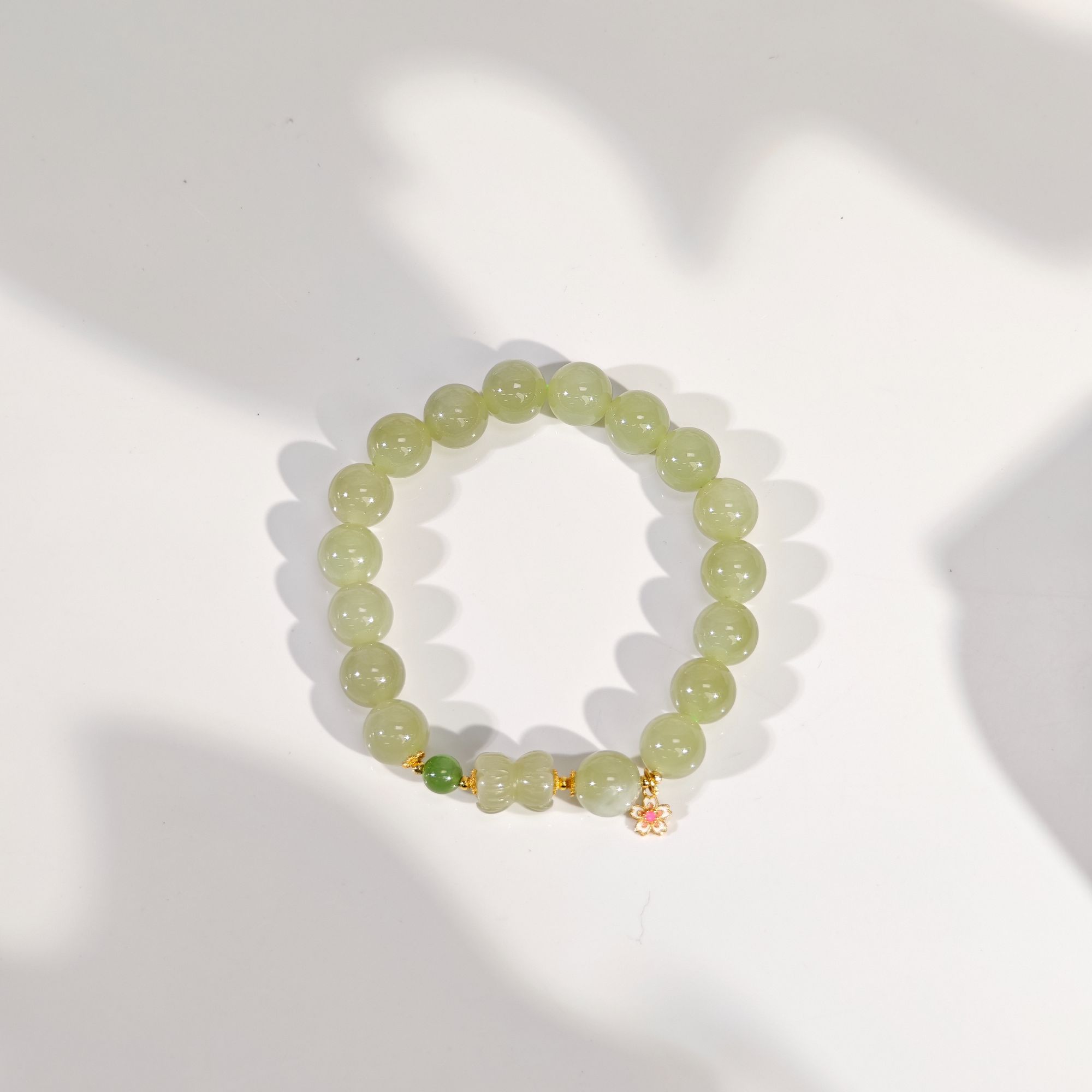 【普陀山欢喜】和田玉DIY手串约9mm（发货多样性一件）G34440