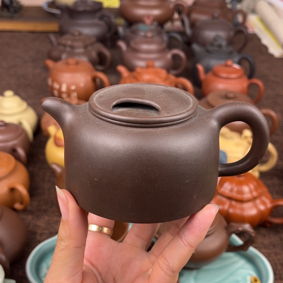 紫砂茶壶紫泥180cc