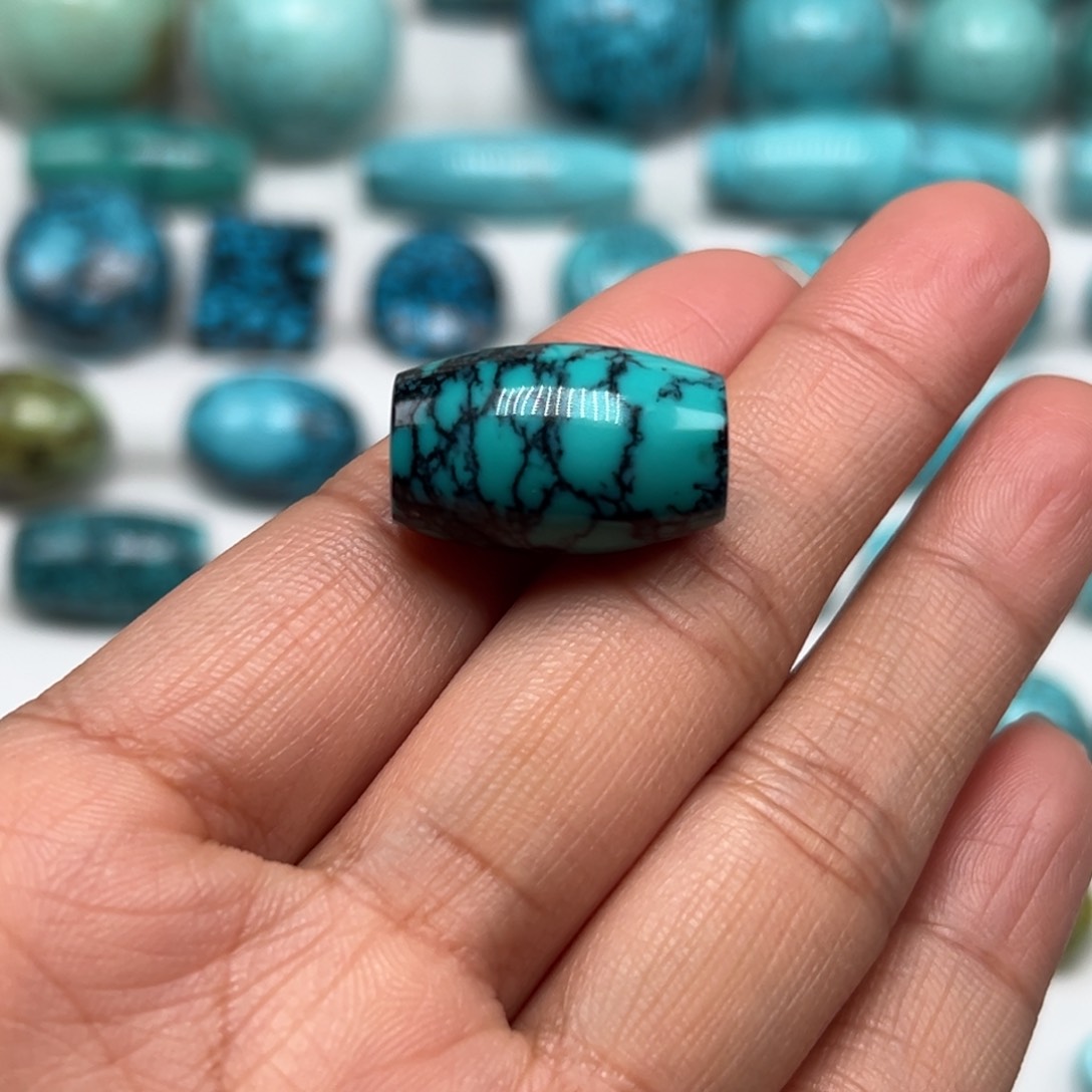 绿松石珠宝奇石未镶嵌