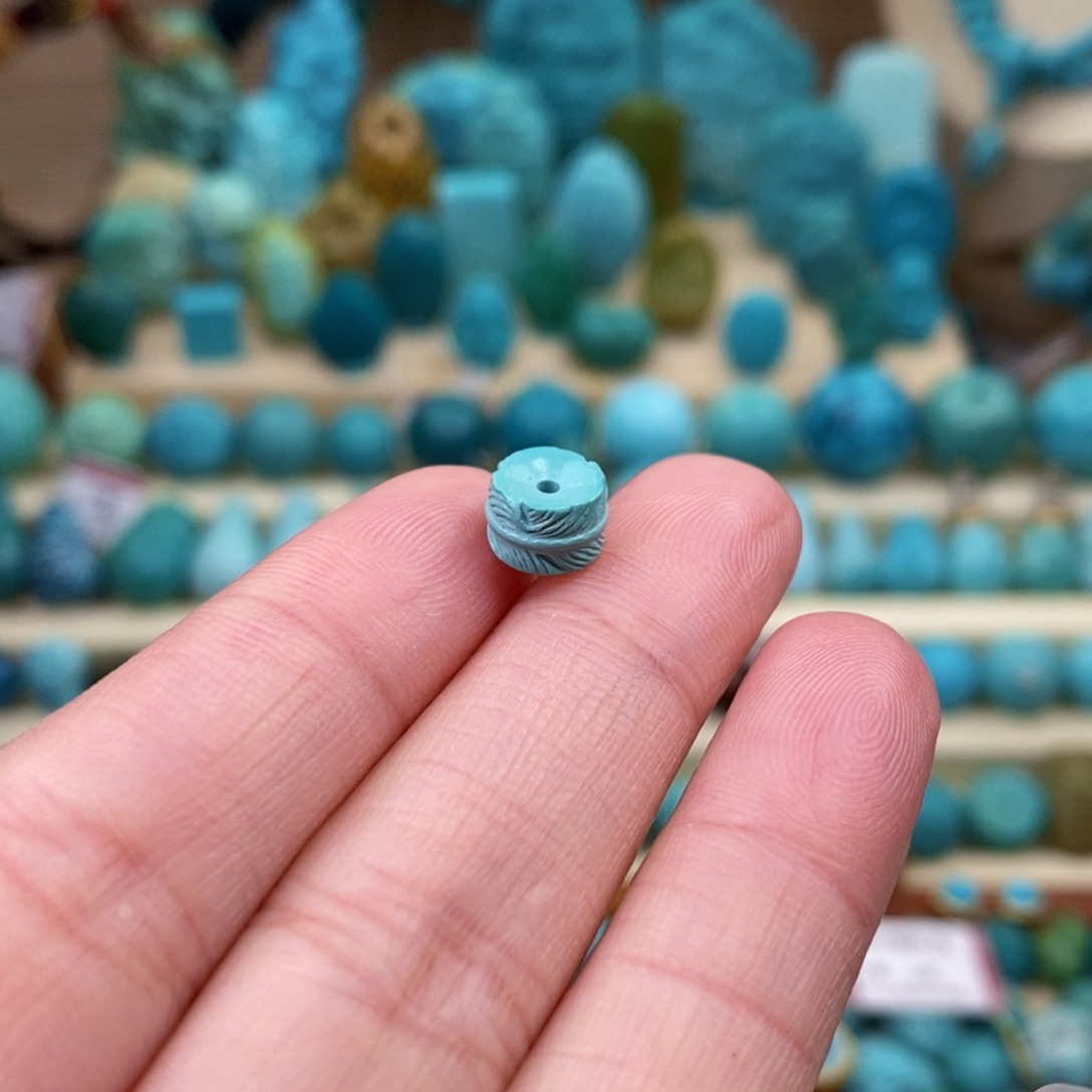 绿松石珠宝奇石未镶嵌