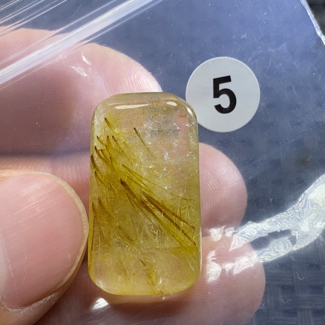 水晶颈饰未镶嵌6*天然水晶项链吊坠