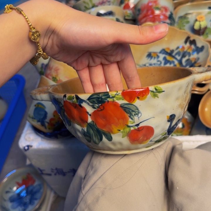 瓷片景德镇陶瓷手工手绘