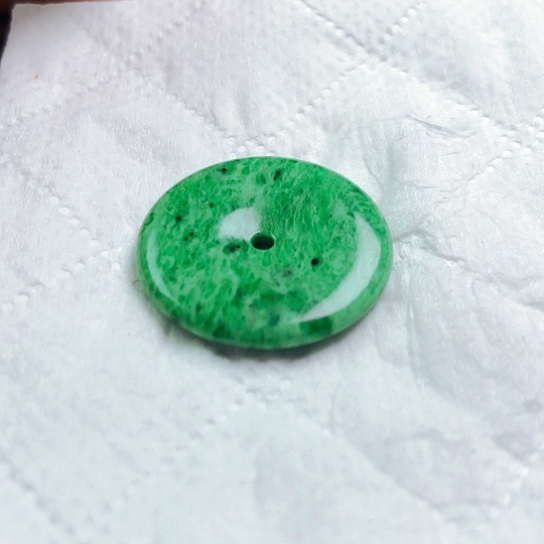 翡翠颈饰未镶嵌大*吊坠