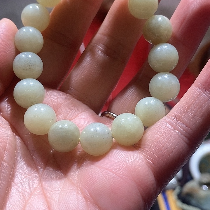 和田玉手链未镶嵌