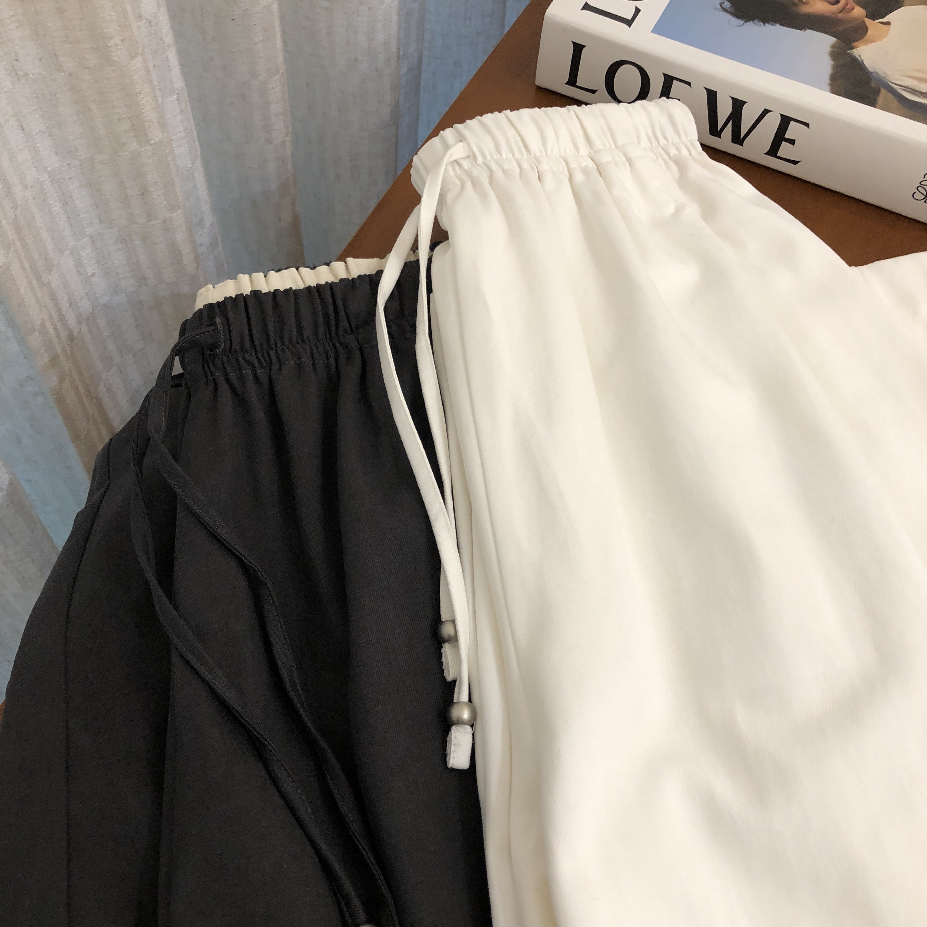 布达佩斯-“好裤子会说话”裸感舒适宽松轻盈立裁镰刀裤女